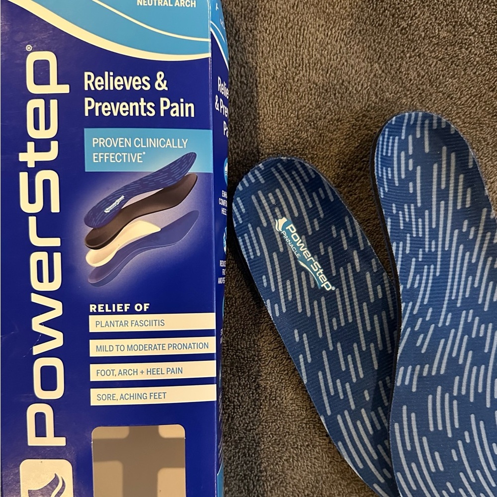 PowerStep Brand new insoles